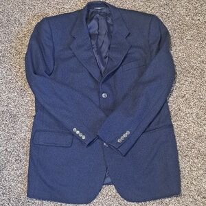 Samuelsohn Men's Blazer 100% Wool Size 44 Tall
